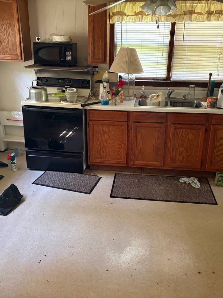 Kitchen, before, a Premium Junk Removal & Demo job in East Tennessee
